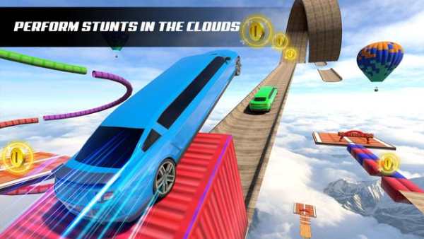 City Limo Car Stunts Racing: Impossible Car Stunt screenshot 2