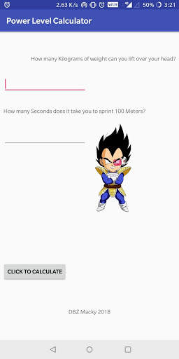 Power Level Calculator screenshot 2