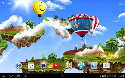 Flying Islands Live Wallpaper 7 تصوير الشاشة