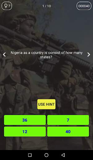 Nigeria Army Recruitment Q and A screenshot 6