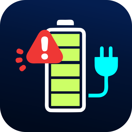 100% Full Battery Charge Alarm icon