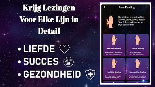 Handlezen en waarzegger screenshot 2