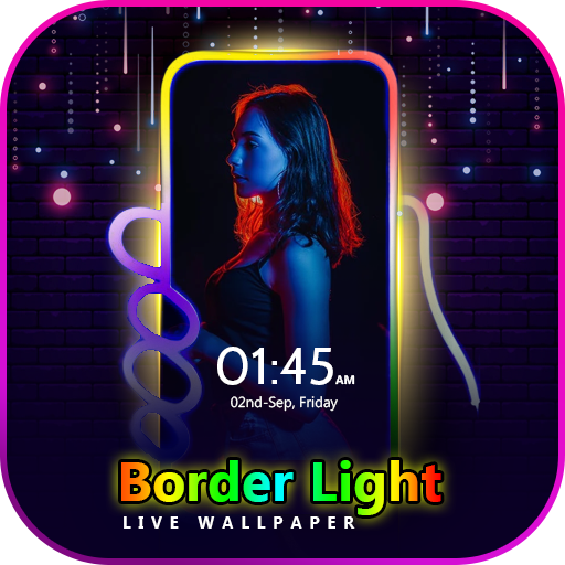 Borderlight Wallpaper -Edge Lighting icon