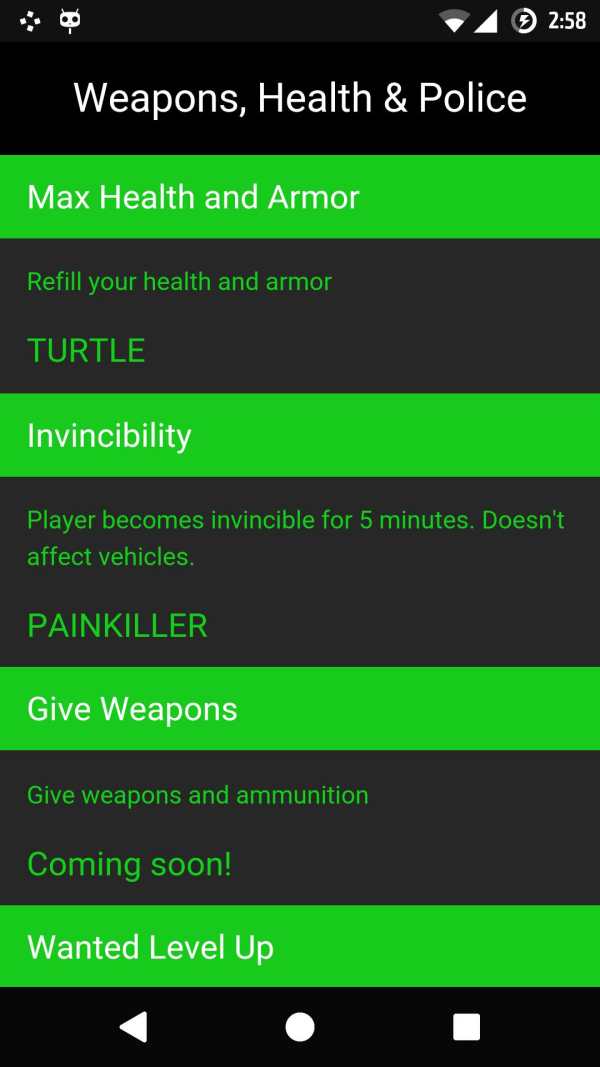 Cheat Codes for GTA 5 screenshot 6