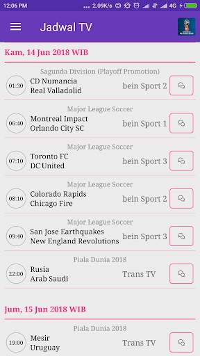 Jadwal Bola - BOLIC screenshot 7