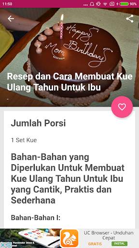 Resep Kue Ulang Tahun screenshot 7