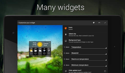 UNIWeather - Weather in pocket 14 تصوير الشاشة