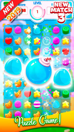 Gummy Crush! - Match & Restore screenshot 4