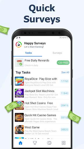 Happy Surveys – Money Paid Surveys : Easy Cash App screenshot 4