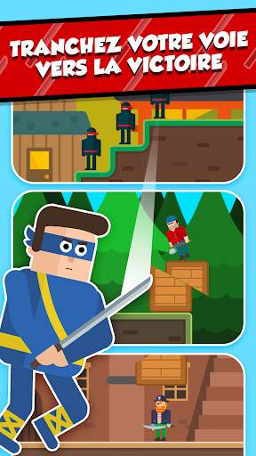Mr Ninja - Puzzles Tranchants screenshot 4