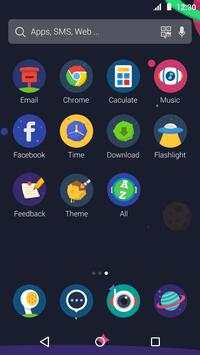 Universe: DU Launcher Theme screenshot 2