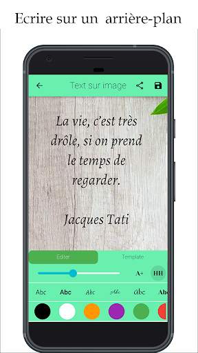 Texte sur photo : citations screenshot 2