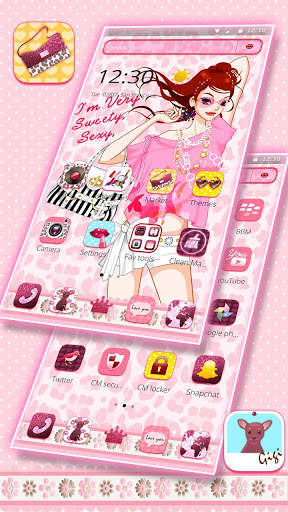 Sweet Sexy Girl Theme screenshot 4