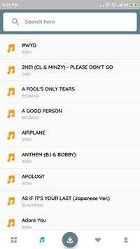 Kpop Lyrics Lite screenshot 3