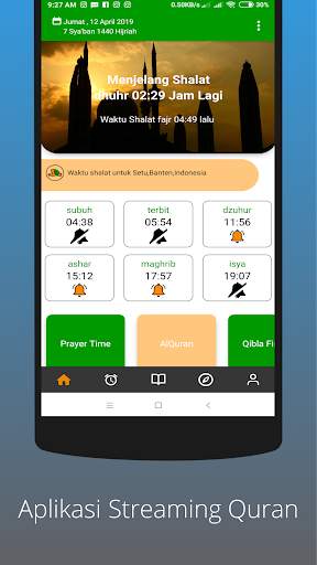 Al Qolam: Al Quran Streaming 30 Juz, Jadwal Sholat скриншот 1