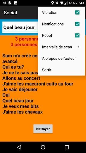 Social Bluetooth screenshot 2