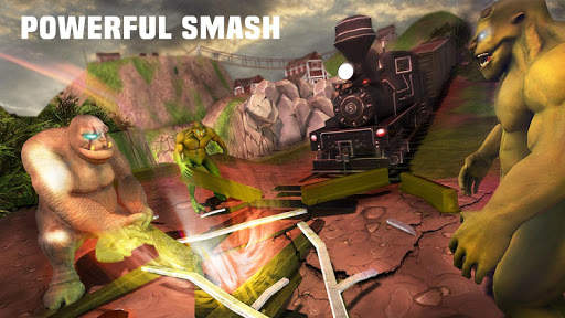 Uphill Sniper 3D: Monster Shooting Train Game screenshot 4