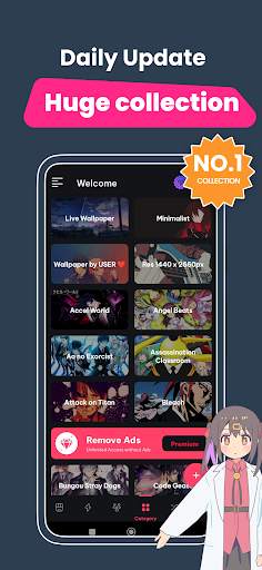 +9000000 Anime Live Wallpapers screenshot 8