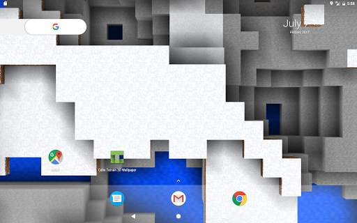 Cube Terrain 3D Live Wallpaper screenshot 14