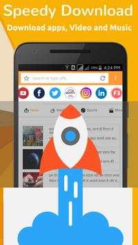 Android Browser - Fast & Safe Browser ,Privacy screenshot 3