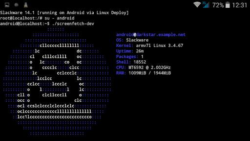 Linux Deploy screenshot 15