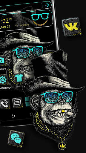 Monkey Swag Launcher Theme screenshot 1