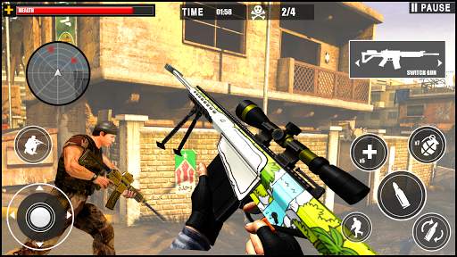 Critical Action Strike Warfare Ops: Shooting Games screenshot 3