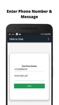 Click to Chat - WhatsApp Direct Chat screenshot 1