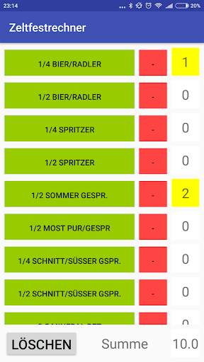 Zeltfestrechner Pesendorf screenshot 2