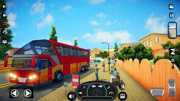 Offroad Modern Bus Drive:Coach Simulator 2020 screenshot 7