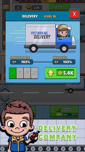 Idle Shipping Tycoon:Factory Empire Simulator screenshot 3