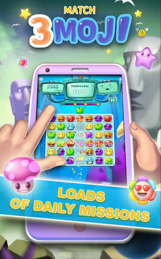 Emoji match 3 game screenshot 7