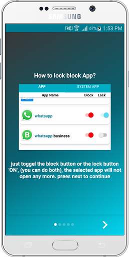 Lock Block for App - Block Application screenshot 1