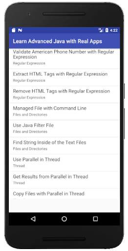 Learn Advanced Java with Real Apps screenshot 4