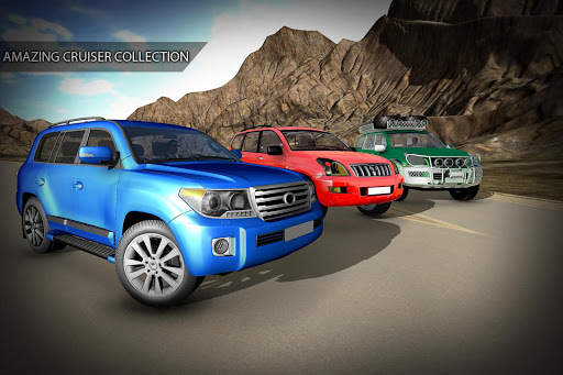 luxury land Cruiser racing screenshot 1