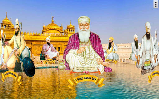 10 Sikh Gurus Live Wallpaper screenshot 1