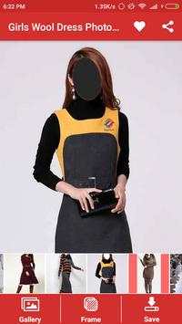 Girl Wool Dress Photo Montage screenshot 5