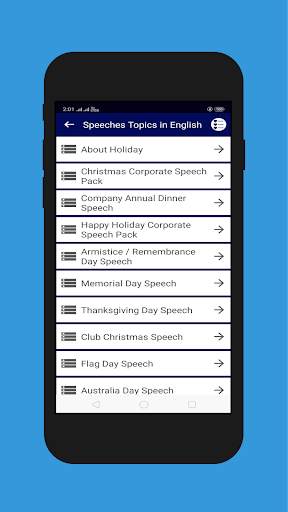Speeches Topics in English | Public Speech & Ideas screenshot 2