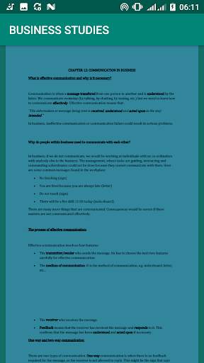 IGCSE Business Studies Notes скриншот 6