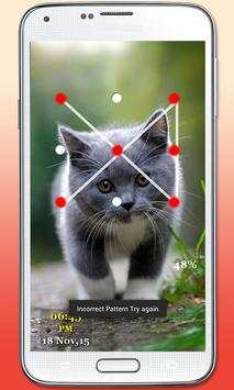 Kitty Cat Pattern Lock screenshot 2
