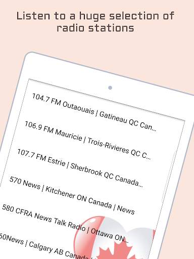 Canada Radio Music & News screenshot 11