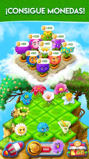 ¡Combina flores! El juego screenshot 3