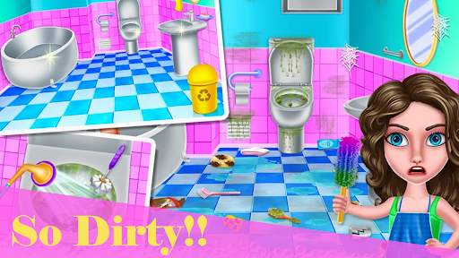Princess Home Cleaning- Baby Girl House Clean Game screenshot 3