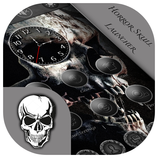 Horror Skull Launcher Theme icon