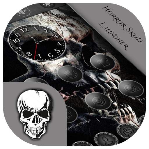 Horror Skull Launcher Theme 1.0