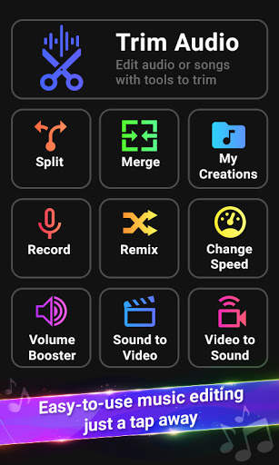 Edit Music - Audio Trim, Mp3 Cutter, Sound Booster screenshot 1