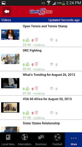 Liberia news | Africa screenshot 4