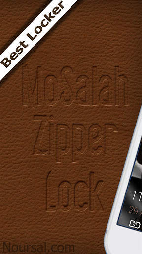 MoSalah Zipper Lock Screen 1 تصوير الشاشة