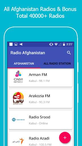 All Afghanistan Radios screenshot 1