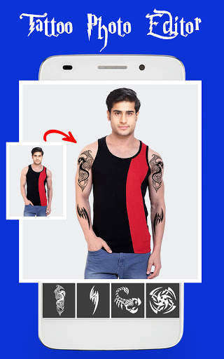 Tattoo photo editor screenshot 1